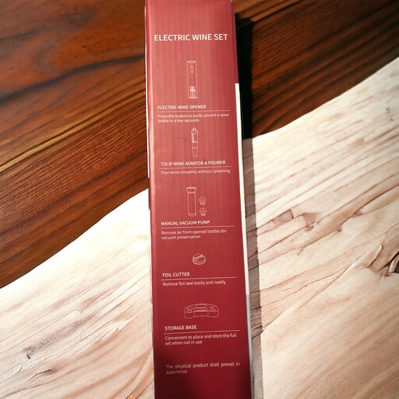 JOYFORT electric wine set new in box - Picture 2 of 2